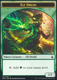 Elf Druid Token (011) Elf Druid Token (011)